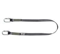 MSA Fall Protection Restraint Lanyard MSA10185600 - 1.5 m webbing, steel screwgate, EN 354
