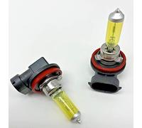 MSA H11 55W Warm White 3000K Yellow Xenon Headlight Bulbs Main Dip Beam or Fog (x2)