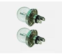 MSA Headlight Bulbs, P45t 12V 45/40W, R2 G40 410, 2-Pack, for Motorcycle Scooter Car