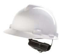 Msa Msa-KAS-Vg_W Protective Helmet, White, 52-64 Size