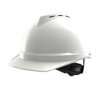 Msa Msa-KAS-VG500-W_W Protective Helmet, White, 52-64 Size