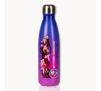 MSA official 17 Oz Slim Stainless Steel Water Bottle with Strap Cute Lightweight Vacuum Insulated Stainless Steel Water Bottles Thin BPA Free Leak Proof Gift Ideas For School Gym Office