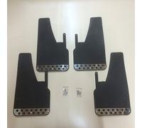 MSA Rally Mudflaps Black X 4 - Universal Fit Mudflaps