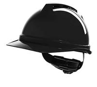 MSA V-GARD 500 Vented Safety Helmet Hard Hat MSAGV4 Colour=Black