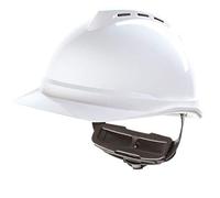 MSA V-GARD 500 VENTED SAFETY HELMET WHITE