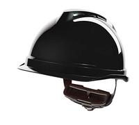 MSA Safety Helmet V-Gard 520 Peakless Black GV982-00L0000-000