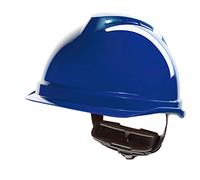 MSA V-GARD 520 PEAKLESS SAFETY HELMET BLUE