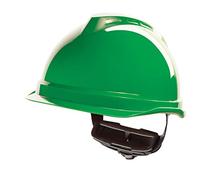 MSA V-GARD 520 PEAKLESS SAFETY HELMET GREEN