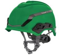 MSA V-Gard H1 Non Vented Helmet Green