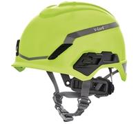 MSA V-Gard H1 Non Vented Helmet Lime Green