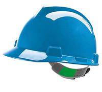 MSA V-Gard Hard Hat Safety Helmet 6 Colours MSAGV Colour=Blue