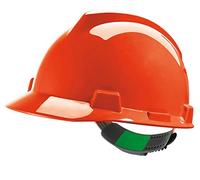 MSA V-Gard Hard Hat Safety Helmet 6 Colours MSAGV Colour=Orange