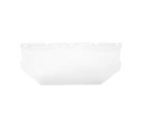 MSA V-Gard Model 10115840 8" X 17" X .06" Clear Polycarbonate Faceshield