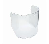 MSA Safety 10115856 V-Gard Propionate Visor for V-Gard Chin Protectors, Molded, 8" x 17" x 0.098", Clear