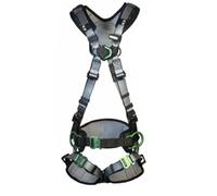 MSA Xs V-Fit Back / Chest / Hip D-Ring Bayonet Harness W / W Belt Xs
