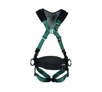 MSA Xs V-Form + Back / Chest / Hip D-Ring Bayonet Harness XS