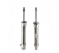 MSA25 10-300 mm MSA25X25S -CA-U-CM -10S-20S-30S-40S-50S-60S-70S Single Acting Stainless Steel Pneumatic Cylinder(MSA25X60S,-CM Round-end Type)