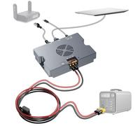 MSAFF 350W PoE Injector for Starlink Standard, Enterprise & Performance Gen3, 9-36V to 52V 6A Output - USB-A 12V/1.5A & Type-C 5V/3A - XT60 Cable Included- Smart Cooling Aluminum Case