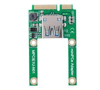 MSATA to USB Converter Mini PCI-E Expansion Adapter for Laptop USB Device Connection, Support Full-Size & Half-Size MPCI-E Slots, Ideal for Small Devices, Transparent Operating System