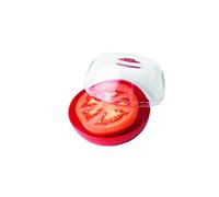 MSC International Joie Fresh Flip Tomato Pod - Red and Transparent - 10.8 x 10.8 x 7.6 cm