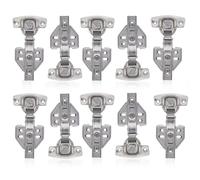 MSC Kitchen Cabinet Hinges - Soft Close 304 Stainless Steel Full Overlay Cupboard Door Hinges, (1)