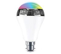 MSC New Wireless Bluetooth 4.0 Speaker Bulb B22 (E27-Available) Smart LED Light Play Audio Music RGB Lamp (B22 *1)