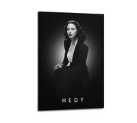 MSCFHU Hedy Lamarr Poster Poster Decorative Painting Canvas Wall Posters And Art Picture Print Modern Family Bedroom Decor Posters 24x36inch(60x90cm)