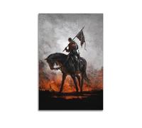 MSCFHU Kingdom Come Rescue Video Game Poster Poster Decorative Painting Canvas Wall Posters And Art Picture Print Modern Family Bedroom Decor Posters 08x12inch(20x30cm)