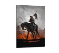 MSCFHU Kingdom Come Rescue Video Game Poster Poster Decorative Painting Canvas Wall Posters And Art Picture Print Modern Family Bedroom Decor Posters 12x18inch(30x45cm)