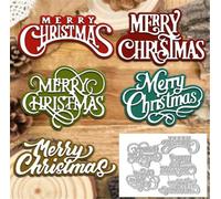 MSCHEFAY 3D Backgrounds Frame Cutting Dies for Card Making Metal Die-Cuts Scrapbooking Art DIY Paper Craft Embossing for Party WeddingAlbum Decoration (Christmas Snowball-12.2x10.3cm)