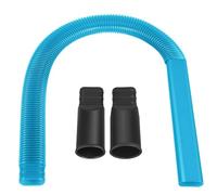 MSCHENZW Flexible Crevice Tool for Universal Vacuum Cleaner, Extension Nozzle with 32 mm & 35 mm Connection, Blue Plastic Material for Dryer Lines