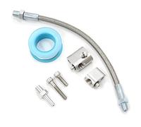 MSCRP LS Cylinder Head Coolant Steam Port Crossover Throttle Body Bypass Hose Kit Compatible with All GM LS Series LS1 LSX LM7 LR4 LQ4 LS6 L59 LQ9 LM4 L33 Engines