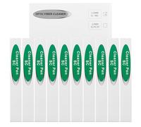 MSDADA 10 Pcs SC Fiber Optic Cleaner Pen for Connectors Cleaning, End Face Smart Cleaner for 2.5mm SC/ST/FC Connectors (White)