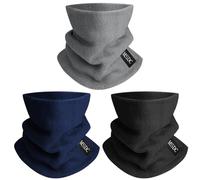 MSDC Women's Winter Scarf, Neck Gaiter, Warmer, Fleece Face Mask, Cold Weather Cover, One Size