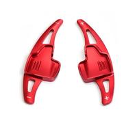 MSDDWL Aluminum Alloy Shift Paddle Extension for Puma, Ecosport, Focus, Titanium, ST Wagon, Kuga, EcoBoost Steering Wheel Gear Shift Paddles (Red)