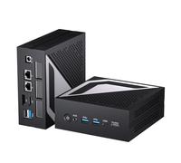 msecore AI Mini PC, Ryzen AI 9 HX 370(80 Tops), 64G DDR5 RAM, 1T PCIE4.0 SSD AI Workstation PC, Radeon 890M, 2 * 2.5G LAN, 8K, Triple Display, Wi-Fi 6e, Windows 11 Pro