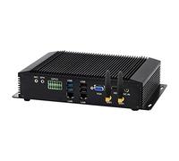 msecore Fanless Industrial PC, Mini Desktop Computer with i7-10510U, 8G RAM | 512G SSD, 6xCOM R232/ 422/485, Dual LAN, GPIO, PS/2, 4K, Wi-Fi, HDMI, VGA, Dual Display Windows 11 Pro