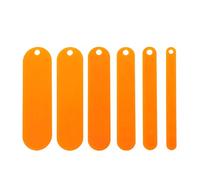 MSEKKO Fishing Netting Shuttle 6 Pcs/Set Fishing Netting Shuttle 6 Size Tackle Plastic Net Making Repair Tools