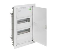 MSF PLASTIC DISTRIBUTION BOARD RP PT 28M 2X 14M N+PE IP30 IK05