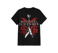 Msg (Michael Schenker Group) - Group Logo - T-Shirt - black - S - 100% Cotton S