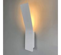MSGIRVLZL Applique D'Intérieur À Led 7W, Veilleuses En Fer Plat, Lampes De Chevet De Chambre Minimalistes Modernes, Luminaires Muraux À Lumière Neutre 4000K Pour Chambre D'Enfant, Couloirs