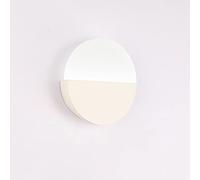 MSGIRVLZL Applique Murale Acrylique Led 4W Design Rond, Applique Murale Pour Luminaire Auxiliaire Intérieur Avec Bon Effet Décoratif - Applique Murale Pour Salon, Couloir, Escalier, Hôtel, Chambre/Whi