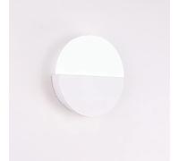 MSGIRVLZL Applique Murale Acrylique Led 4W Design Rond, Applique Murale Pour Luminaire Auxiliaire Intérieur Avec Bon Effet Décoratif - Applique Murale Pour Salon, Couloir, Escalier, Hôtel, Chambre/Whi