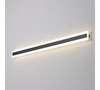 MSGIRVLZL Applique Murale De Porche D'Extérieur, Luminaires Muraux Modernes À Led, Appliques En Métal En Alumiavec Abat-Jour En Acrylique Blanc, Lumières D'Ambiance Extérieures Simples Pour Couloir, A