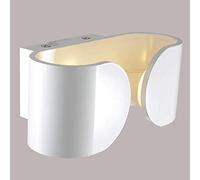 MSGIRVLZL Applique Murale En Alumiled 6W, Lampes D'Appliques Géométriques, Veilleuses Décoratives Blanches, Luminaires Muraux Créatifs Simples Pour Couloir, Salon, Tête De Lit De Chambre/Neutral Light