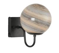 MSGIRVLZL Applique Murale En Forme De Boule, Éclairage Mural Simple Et Moderne Pour Chambre D'Enfants, Lampe Murale Créative À Tête Unique, Luminaire E27 Pour Fond De Salon De Chambre À Coucher