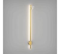 MSGIRVLZL Applique Murale Linéaire En Métal, Applique Murale En Métal Avec Rondelle Murale Décorative Papillon, Lumières D'Ambiance Modernes Led 3 Couleurs Mode Salon, Lampes Murales D'Éclairage Décor