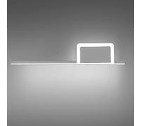 MSGIRVLZL Applique Murale Linéaire En Métal Avec Acrylique, Appliques Murales À Lumière Blanche Led 6000K Modernes, Longue Applique Murale De Chevet Pour Chambre À Coucher, Luminaires Décoratifs De Co