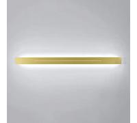 MSGIRVLZL Applique Murale Linéaire Rectangulaire Créative, Rondelle Murale En Métal À Longue Bande Avec Applique Murale À Abat-Jour En Acrylique, Appliques Murales Modernes À Lumière Blanche Led-6000K