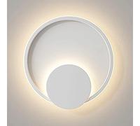 MSGIRVLZL Applique Murale Moderne, Applique Murale Ronde En Métal Avec Abat-Jour En Silicone, Lanterne Murale À 3 Modes De Couleur Led, Appliques Murales D'Éclairage À 360 °, Applique Murale De Chevet